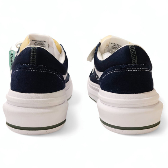 EUC Vans Old Skool Overt CC Pop Color Dress Blues Sneakers Platform Sz. 8M/9.5W - Picture 6 of 10